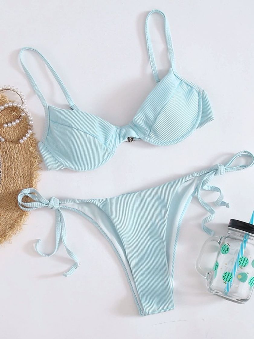 Social Azul e branco Nó tie Dye  elegante vestido 🦋