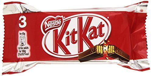 Nestlé KiKat Chocolate con Leche, Barritas de chocolate, Snack Multipack