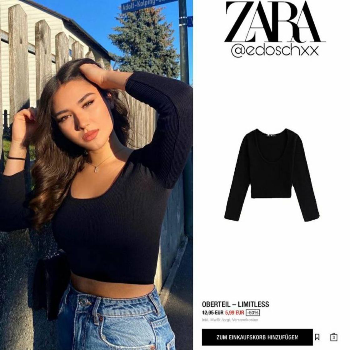 Moda Crop top simples preto