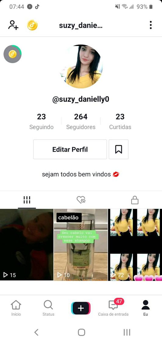 Fashion Me seguem no tik tok. 