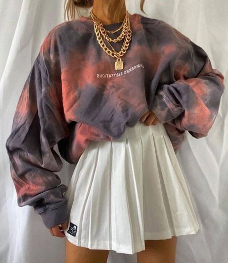 plaid skirt college style aesthetic vintage look 