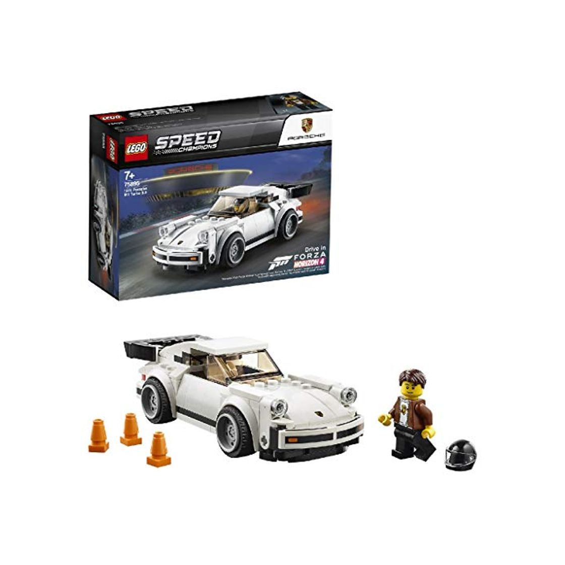 Product LEGO Speed champion - 1974 Porsche 911 turbo 3.0, Set de Contrucción