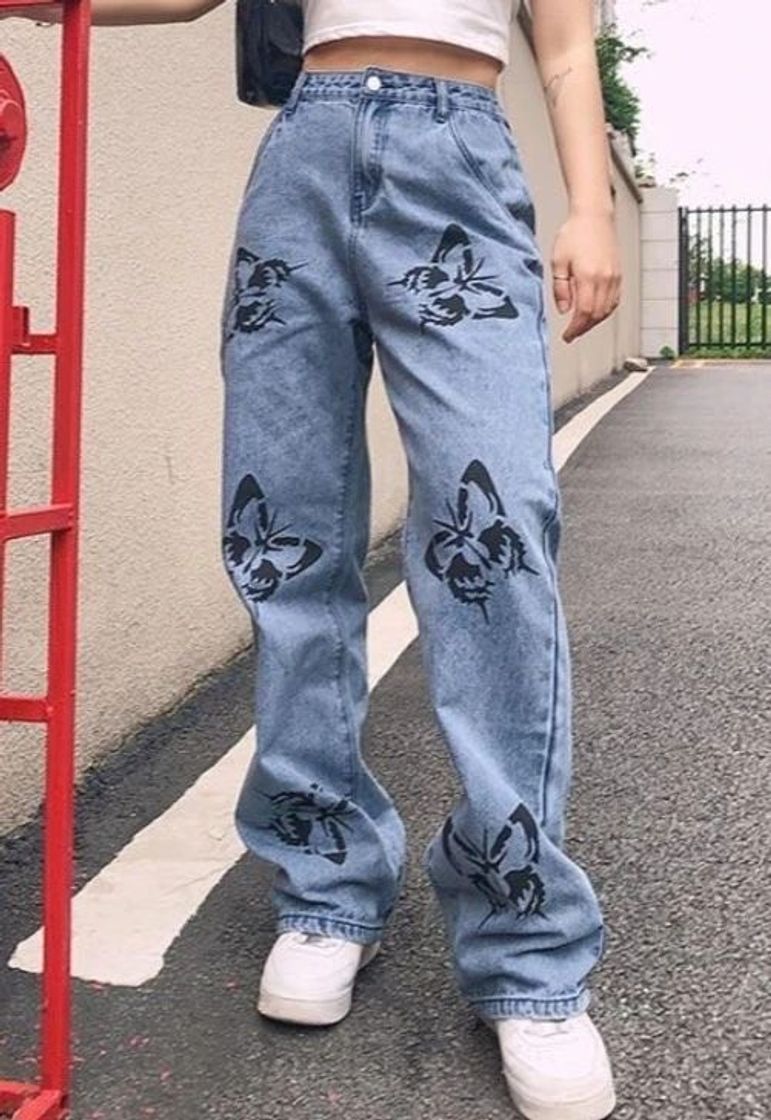 Fashion Lee MOM Straight Jeans