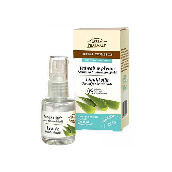 Belleza Green Pharmacy fluidos seda con aloe vera 30 ml