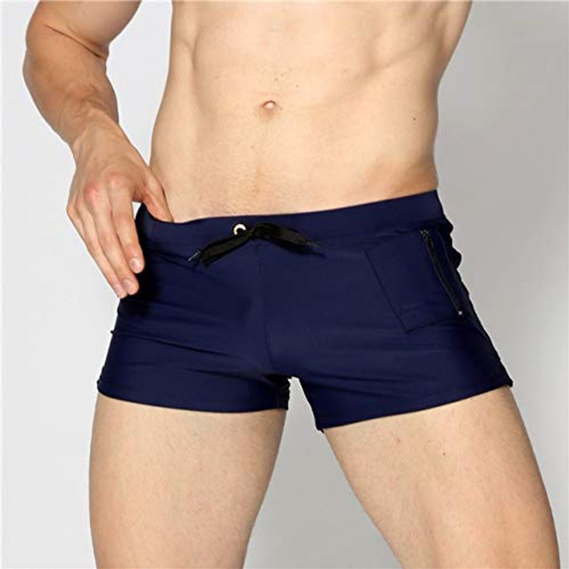 Moda JINSUO DXXLD Hombre Atractivo del Traje de baño de los Hombres de Trajes de baño Bañador Sunga for Hombre Caliente de la Nadada Briefs Shorts de Playa Mayo Sunga Trajes de baño Gay Bolsa