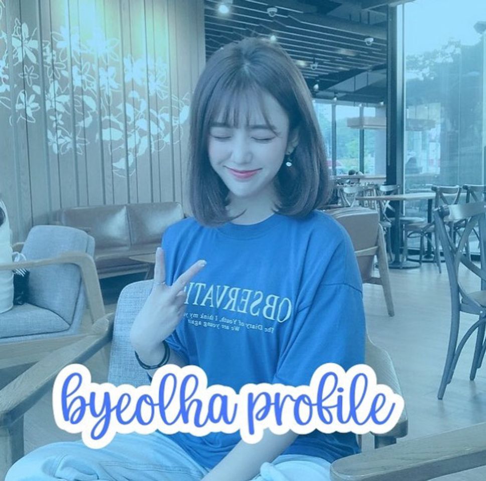 Social profile da byeolha do zer0six 