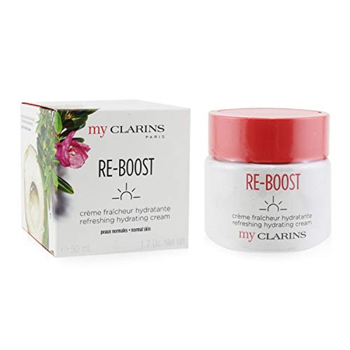 Social MY CLARINS RE-BOOST CREME FRAICHEUR HYDRATANTE 50ML