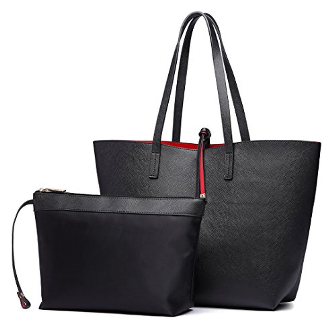 Producto Miss Lulu Mujer Bolso de Mano Reversible Elegante Bolso de Hombro de