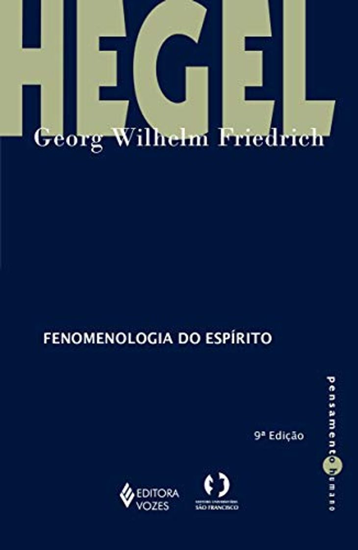 Libro Fenomenologia do Espírito