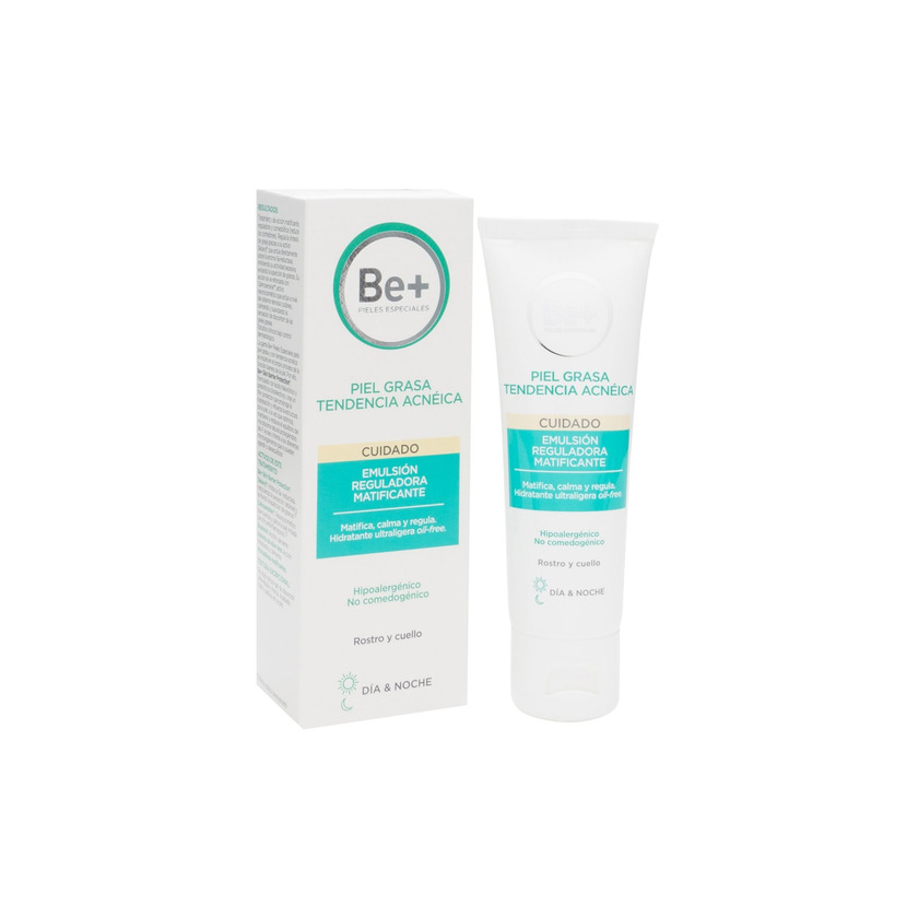 Be+ emulsi reguladora matificante 50 ml