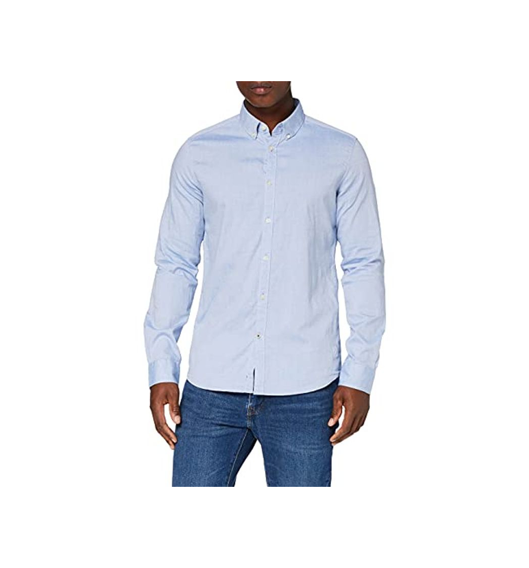 Moda Tom Tailor Casual 1008320 Camisa, Azul