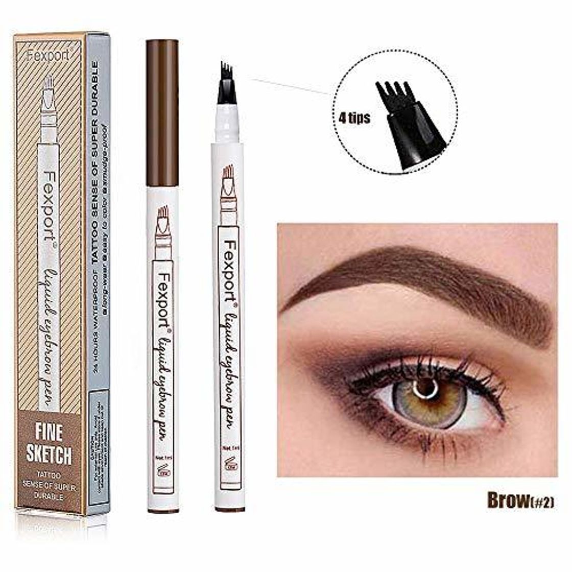 Beauty Lapiz de Cejas Waterproof