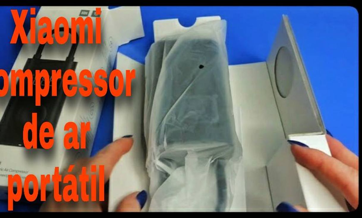 Fashion XIAOMI- Compressor de ar portátil super top - YouTube