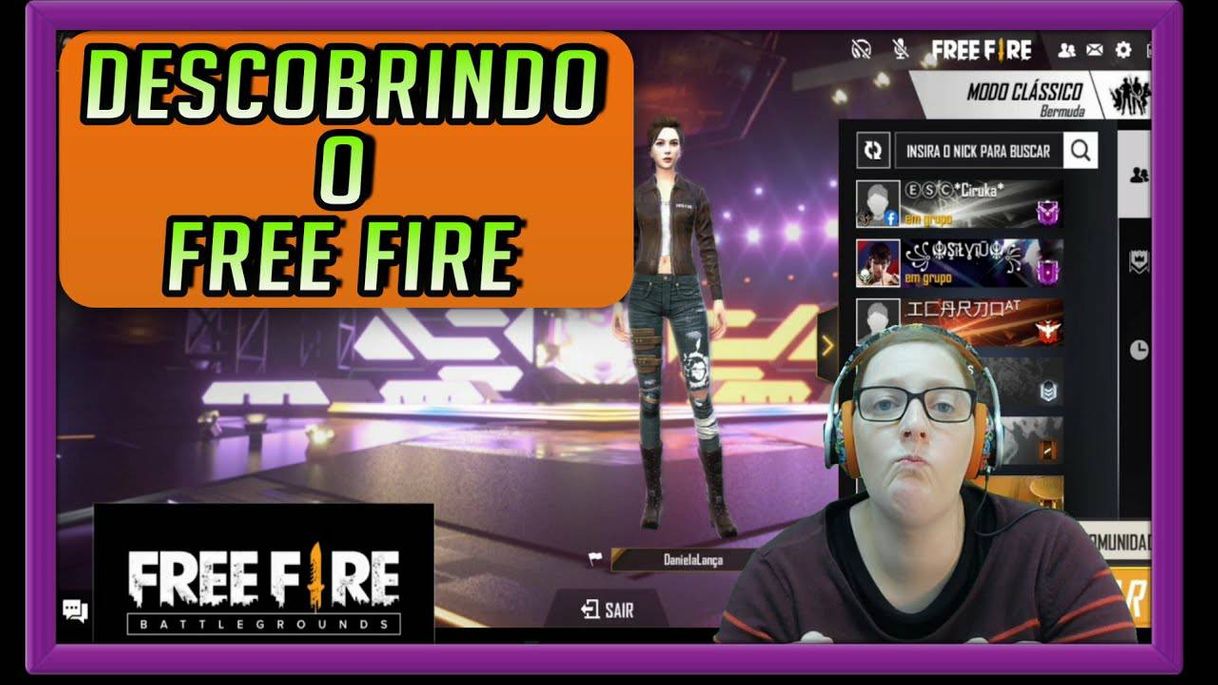 Moda NOOB A DESCOBRIR O FREE FIRE