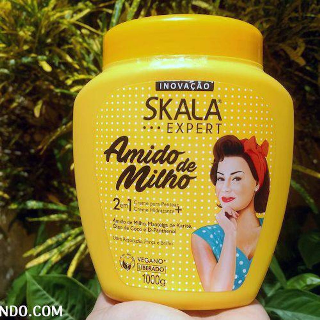 Moda Creme skala /amido de milho 🌽