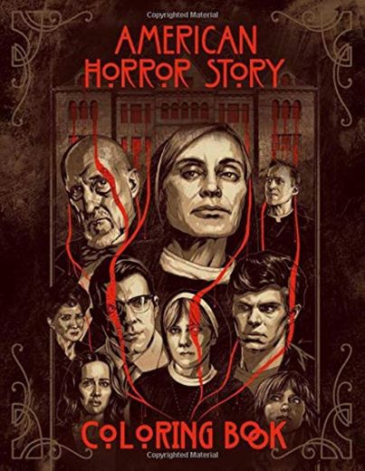 American Horror Story Coloring Book: Coloring Books For Adults With Freaking Horror TV Show