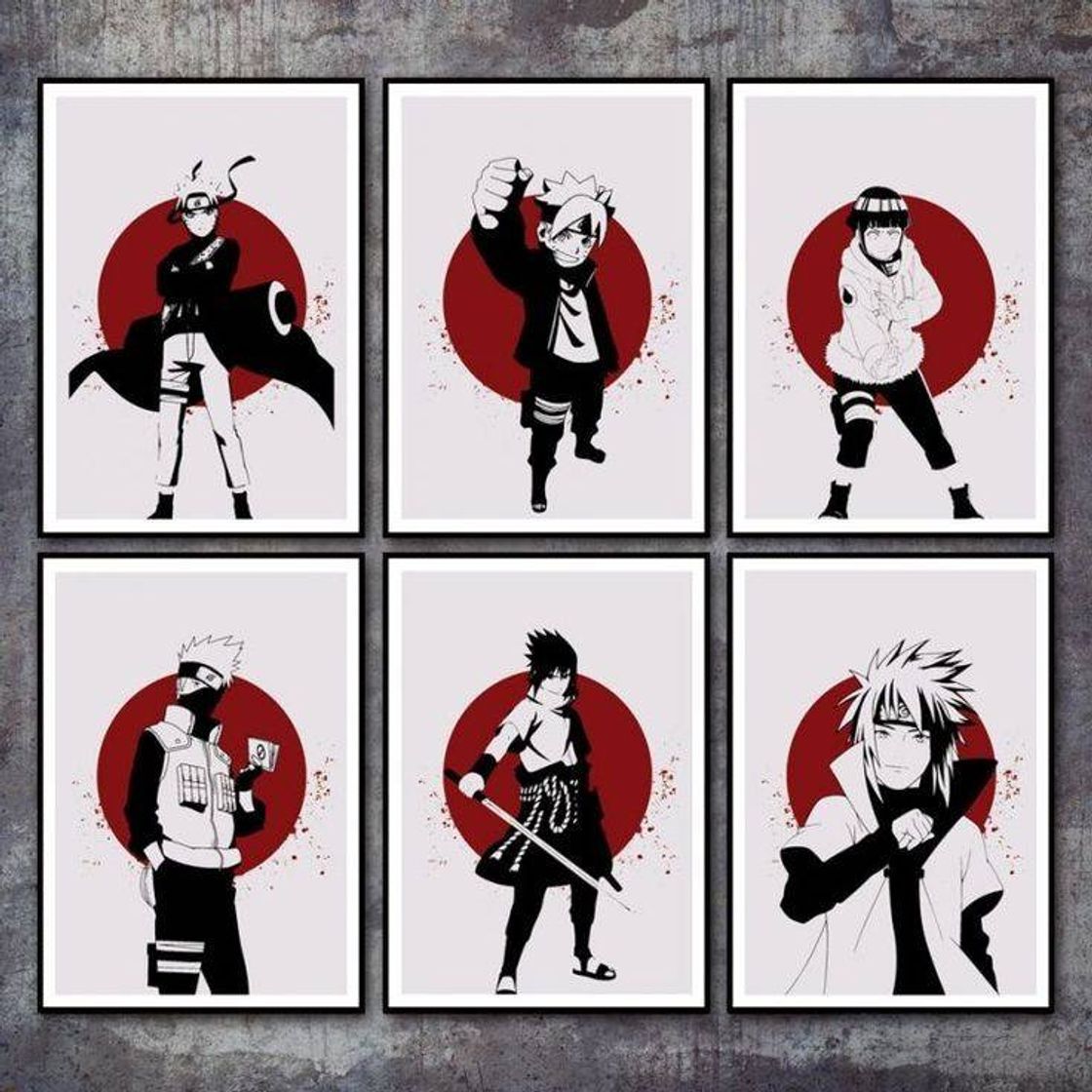 Fashion Quadros de Naruto