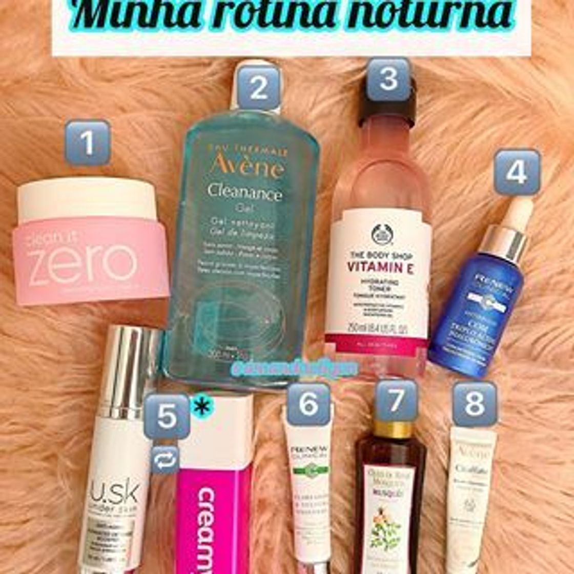 Moda Fotinha de  skin care 