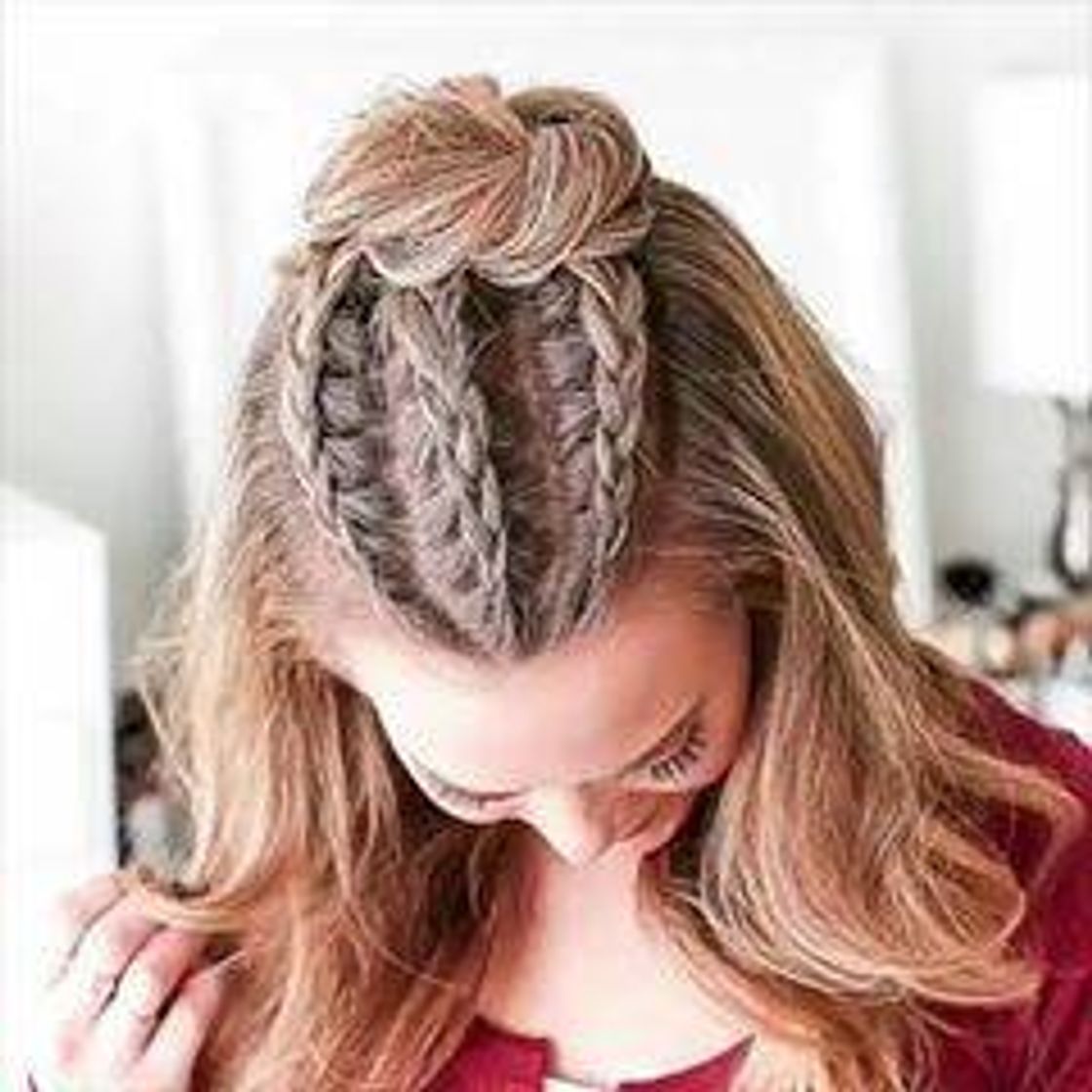 Fashion Penteado com trança