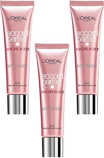 L'Oréal Paris Accord Parfait Highlight iluminador líquido 201