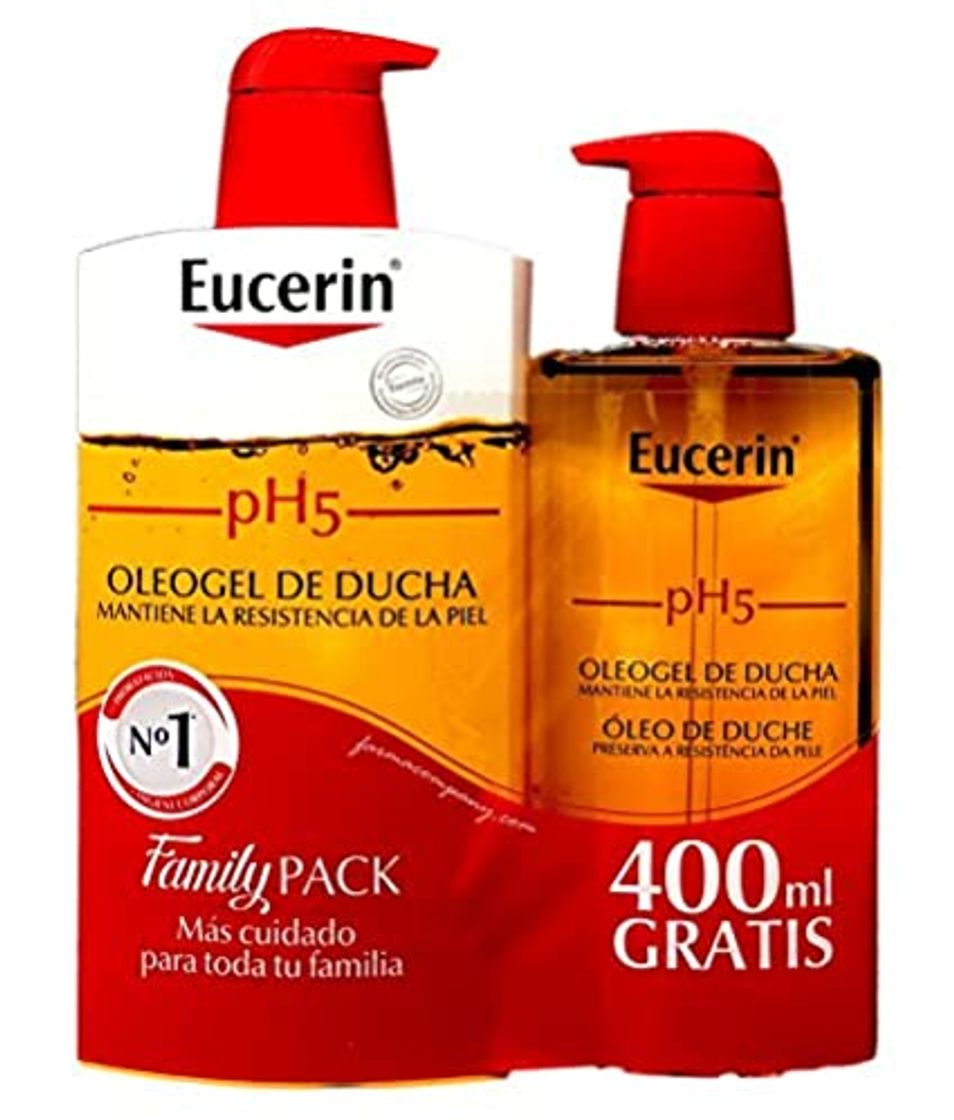 Beauty EUCERIN OLEOGEL DE DUCHA 1L+ECOPACK 400 ML