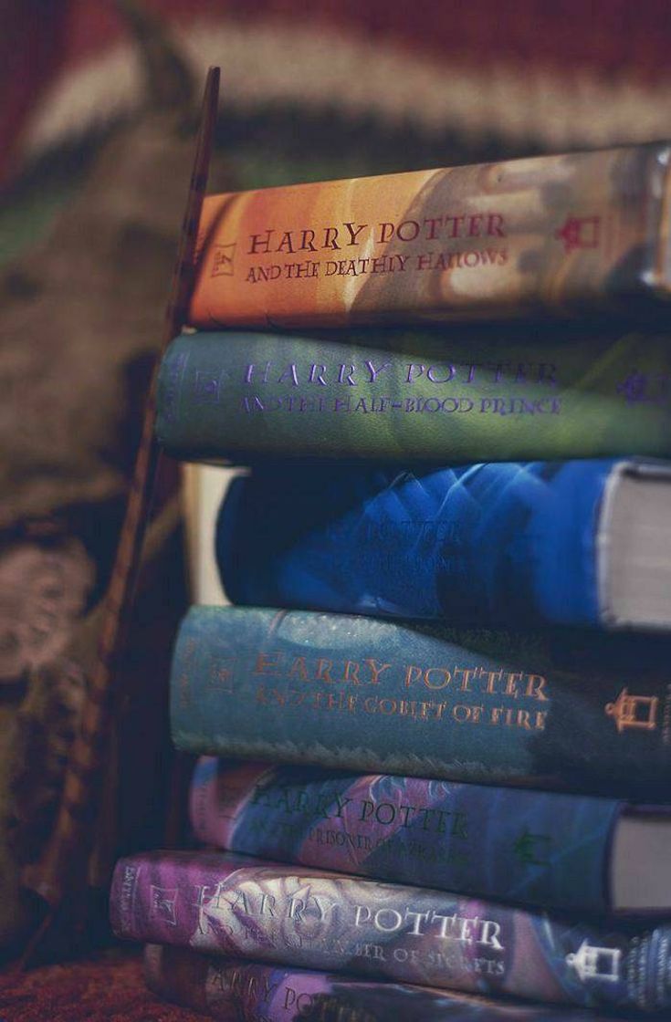 Moda livros harry potter 📖