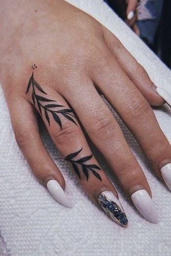 tree leaf tattoo 
