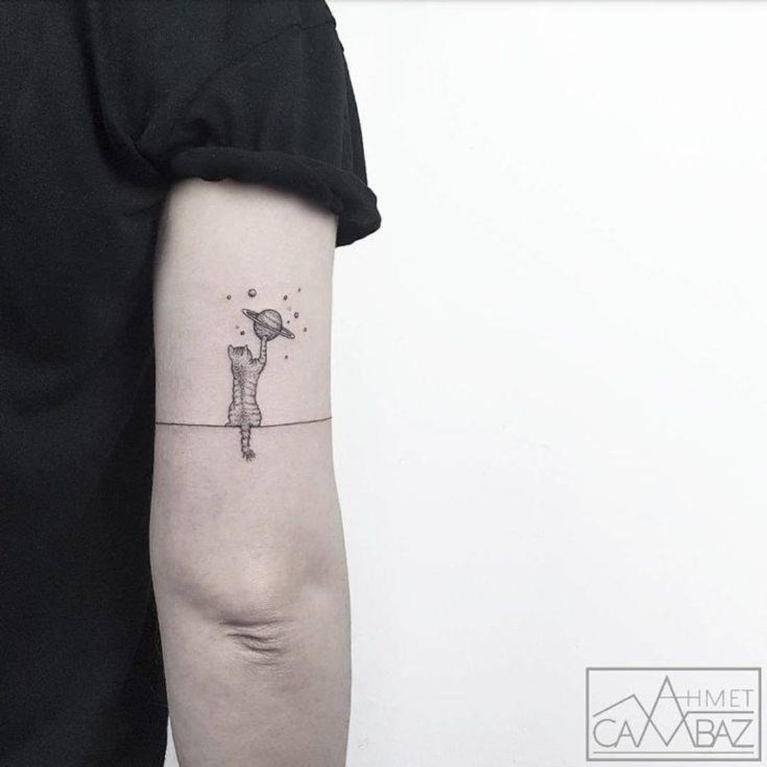 Fashion Tatuagem minimalista 