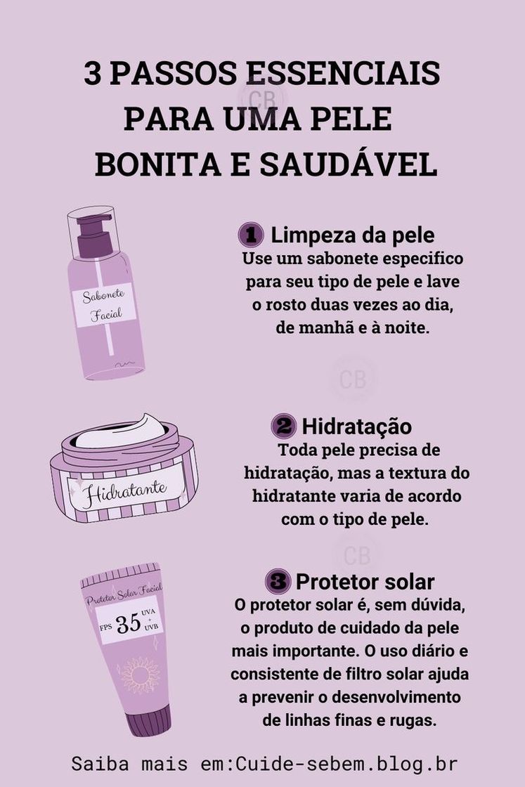Social Cuidados com a pele<3