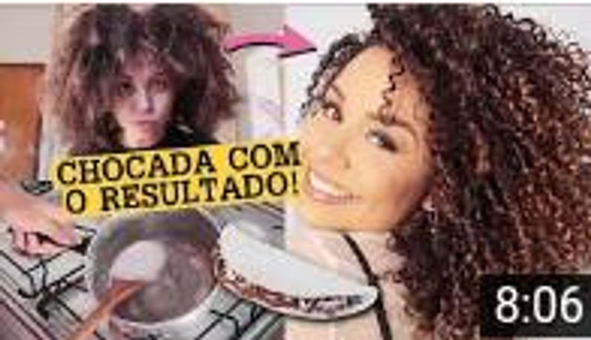 Fashion FIZ HIDRATAÇÃO DE TAPIOCA E FIQUEI CHOCADA! - YouTube