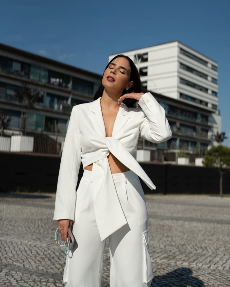 Social Blazer cropped