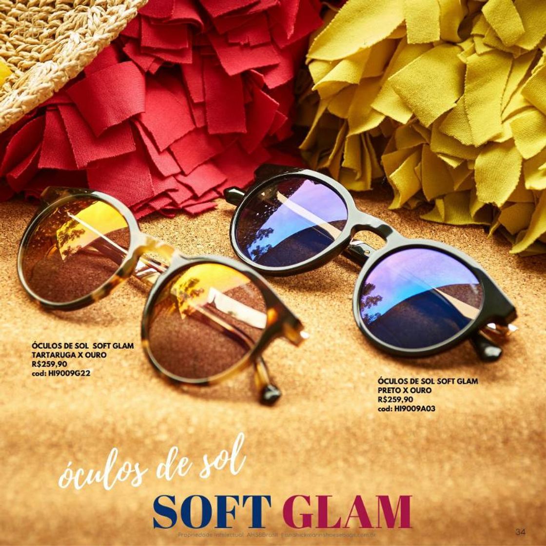 Product Óculos de sol Soft Glam Ana Hickmann 