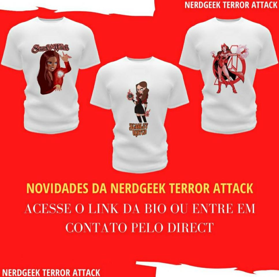 Fashion Camisetas Feiticeira Escarlate/WandaVision💢