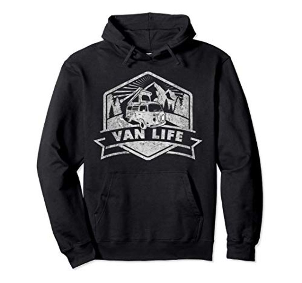 Fashion Van Life travel wanderlust distressed Sudadera con Capucha