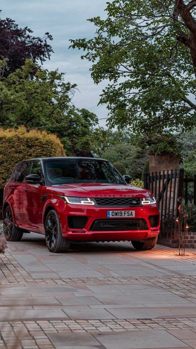 Moda Ranger rover evoque vermelho