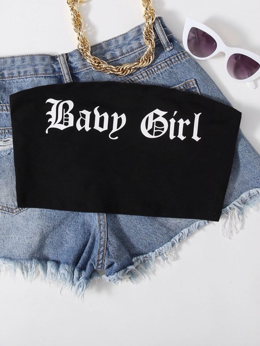 Fashion Cropped Baby girl