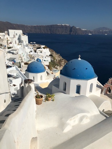 Blue Dome Church Santorini