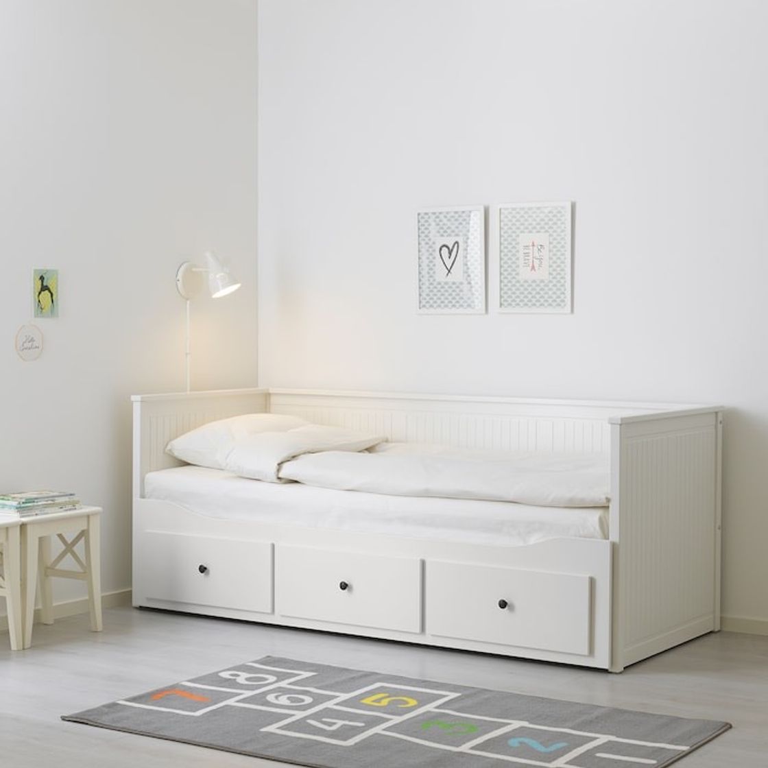 Producto HEMNES Estructura diván con 3 cajones