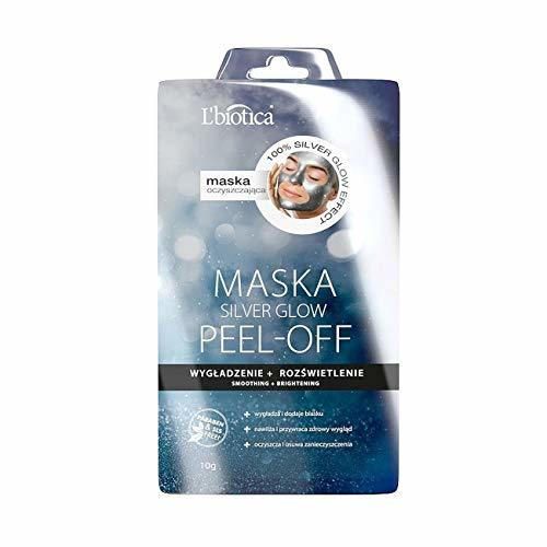 L'Biotica Peel Off Face Mask Silver Glow 10g