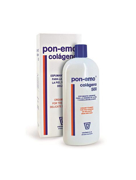 Product VECTEM PON-EMO Colágeno Gel-Champú Cabello Seco 500 ml