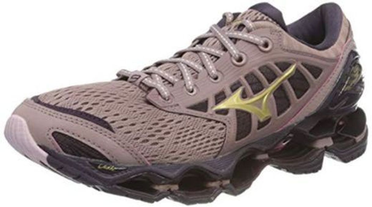 Moda Mizuno Wave Prophecy 9, Zapatillas para Correr de Carretera Mujer, Madera Rosa