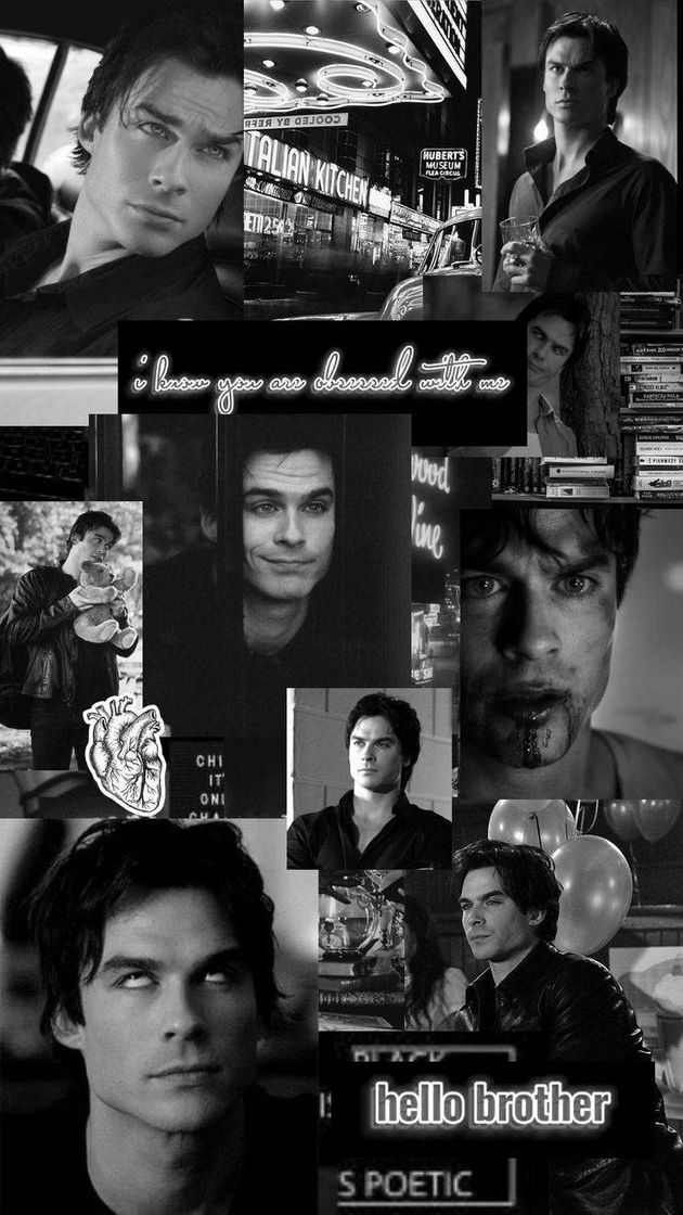 Moda Wallpaper Damon Salvatore