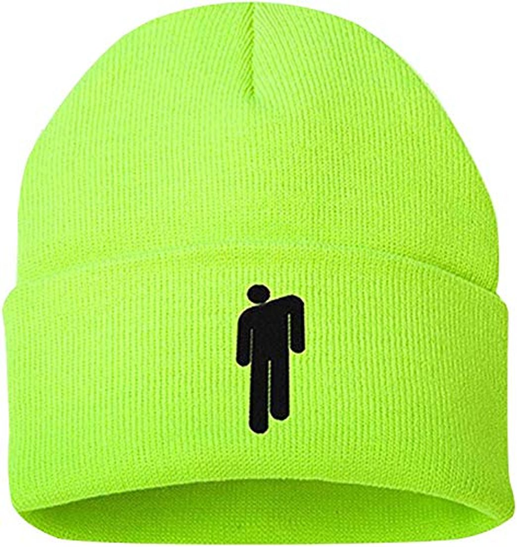 Fashion Gorro Billie Eilish Unisex Sombreros Cálidos de Invierno Gorros De Punto Elástico para Hombres y Mujeres