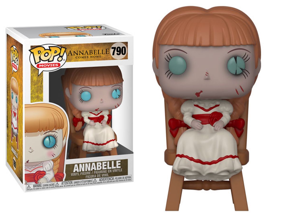 Juegos Funko- Pop Figura de Vinilo: Películas Annabelle in Chair Coleccionable, Multicolor