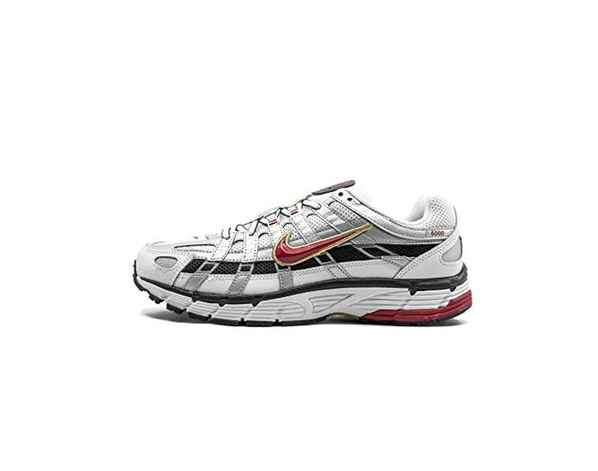 Moda Nike P-6000, Sneaker Mujer, Blanco