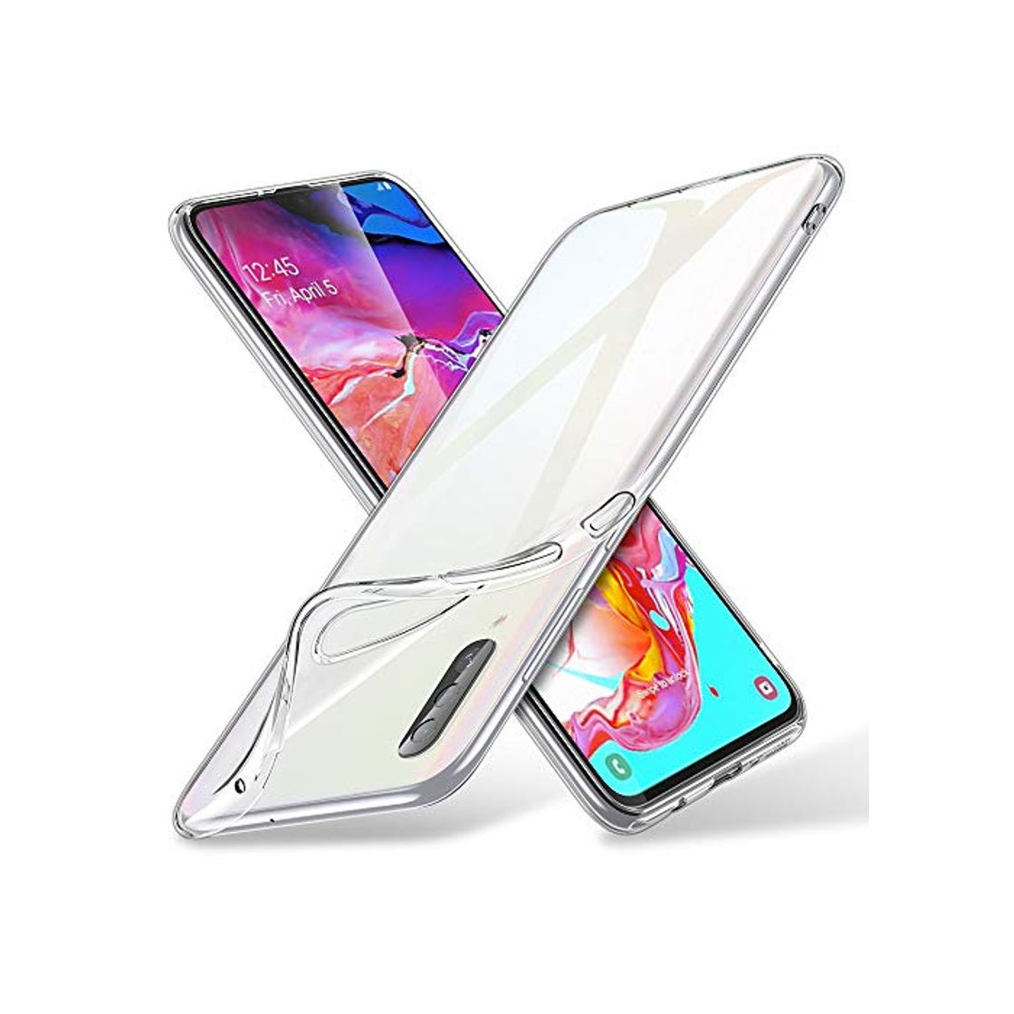 Producto ESR Funda Samsung Galaxy A70 Essential Zero Slim de Suave TPU Transparente