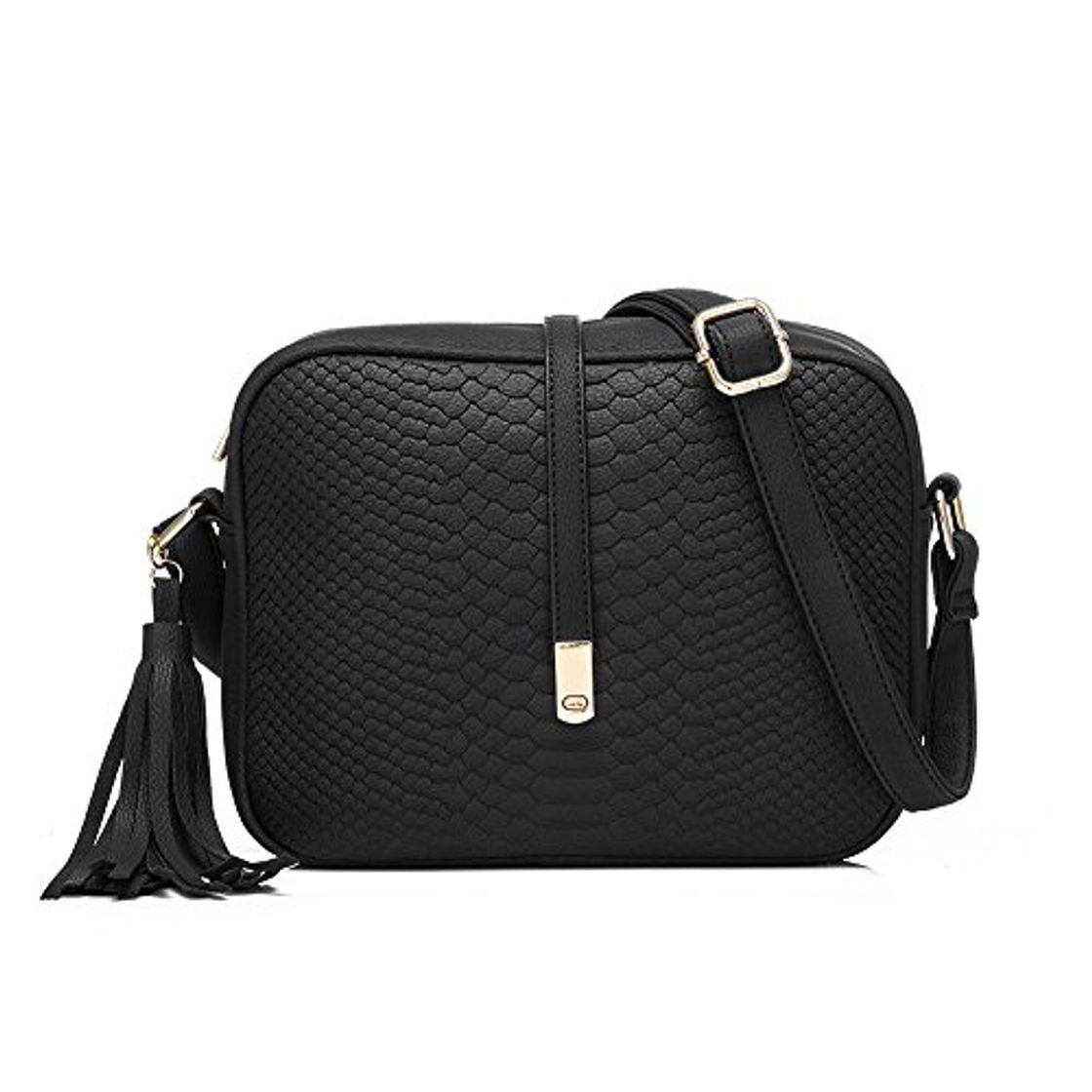 Fashion Realer Pequeño cuero Crossbody monederos y bolsos con correa para el hombro