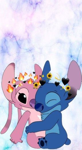 Stich e sua namorada 😍