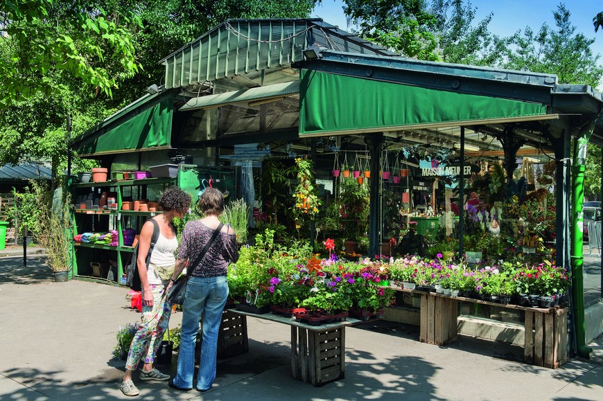 Place Marché aux fleurs Market