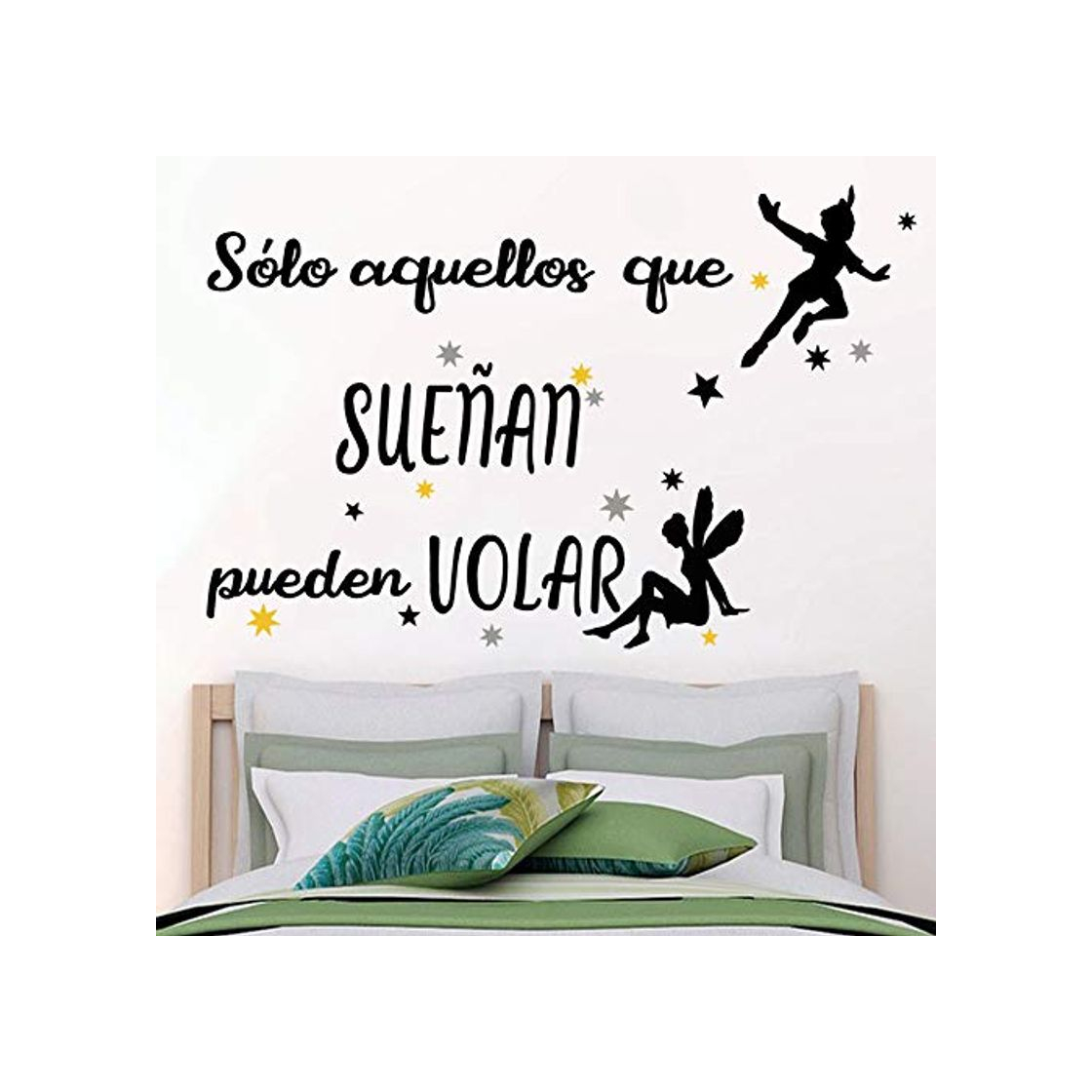 Product Docliick® Frase motivadora vinilo habitación"SÓLO AQUELLOS QUE SUEÑAN." Vinilos decorativos.Docliick DC-18028